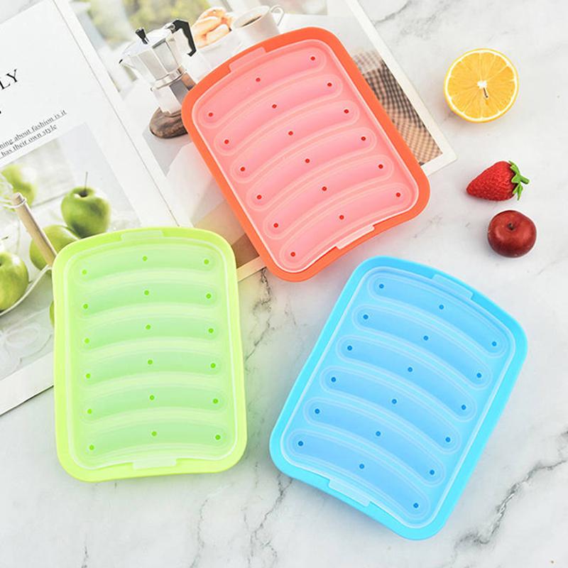 6 In 1 Sausage Machine Diy Mold Making Dog Handmade Ham Silicone Mold Baby