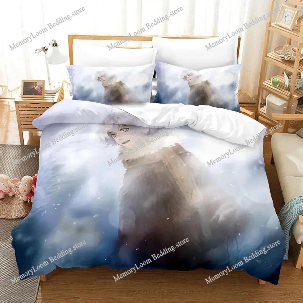 3D Printed Anime To Your Eternity Bedding Set Boys Girls Twin Queen Size Duvet Cover Pillowcase Bed Kids Adult Home Textile
