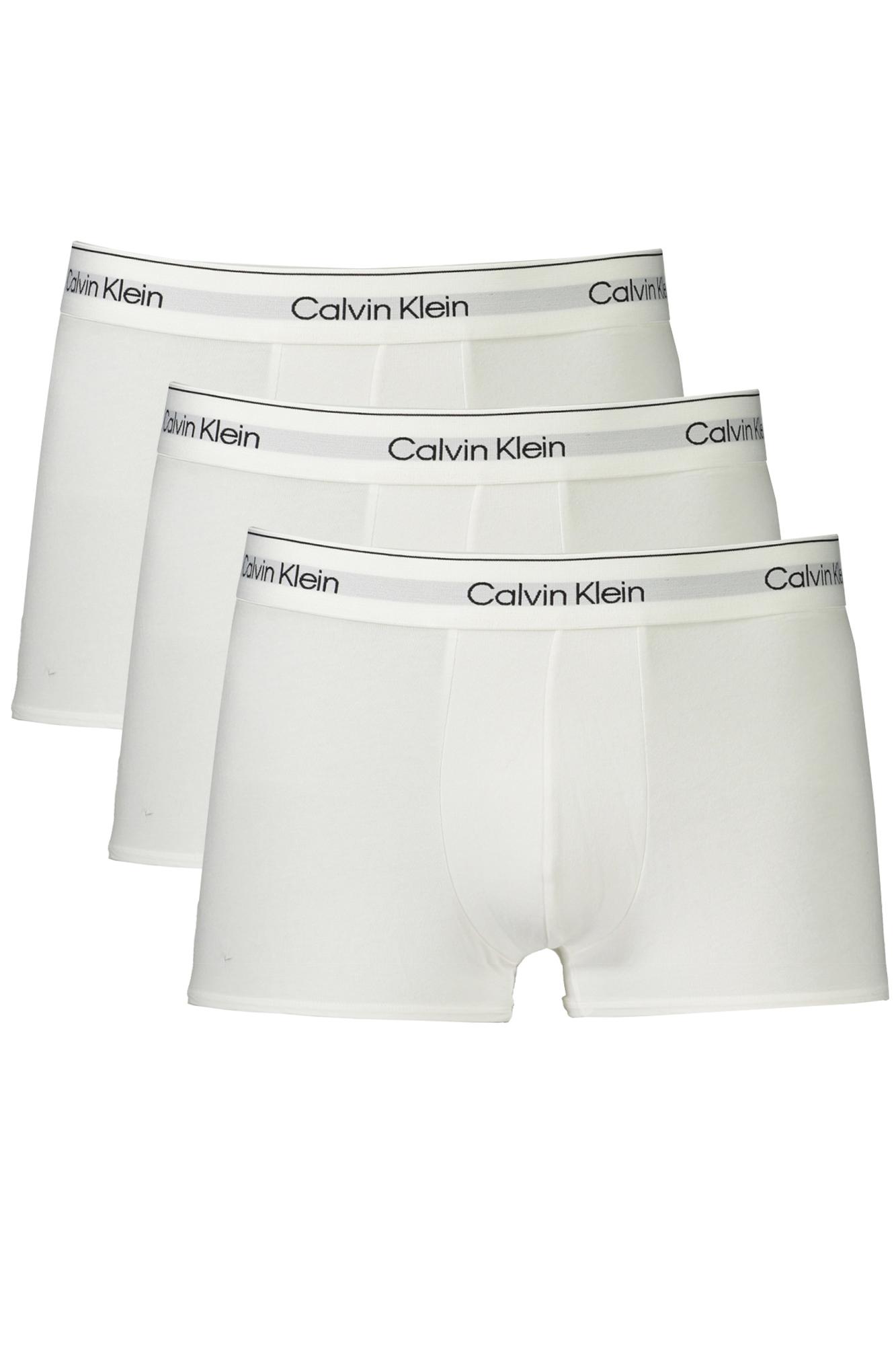 Calvin Klein Underwear Herren Weiß Low Rise Trunk Icon Cotton Stretch 3-Pack - Bild 8