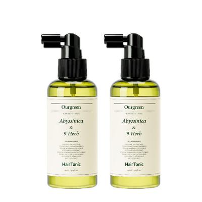 Our Green Abyssinica Nine Herb Hair Loss Hair Tonic, 2 Packs, 150ml