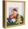 Ramka Na Zdjęcie 3D Głęboka Shadow Box 23X23  ( 25X25 )Cm Kwadratowa Dębowa