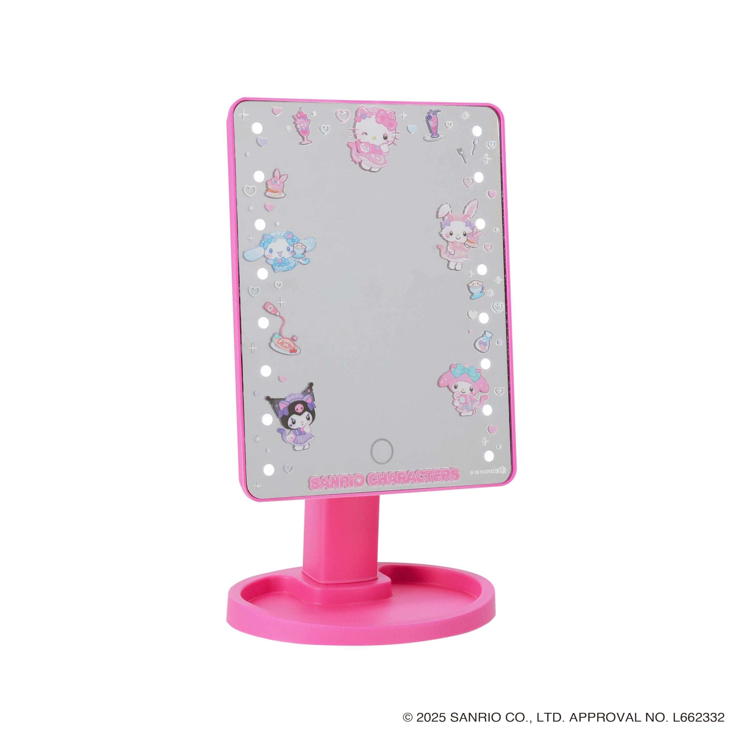 

Набір для макіяжу з LED-підсвічуванням Race Sanrio Characters NM Cosmetics Accessories 251037 (6 +)