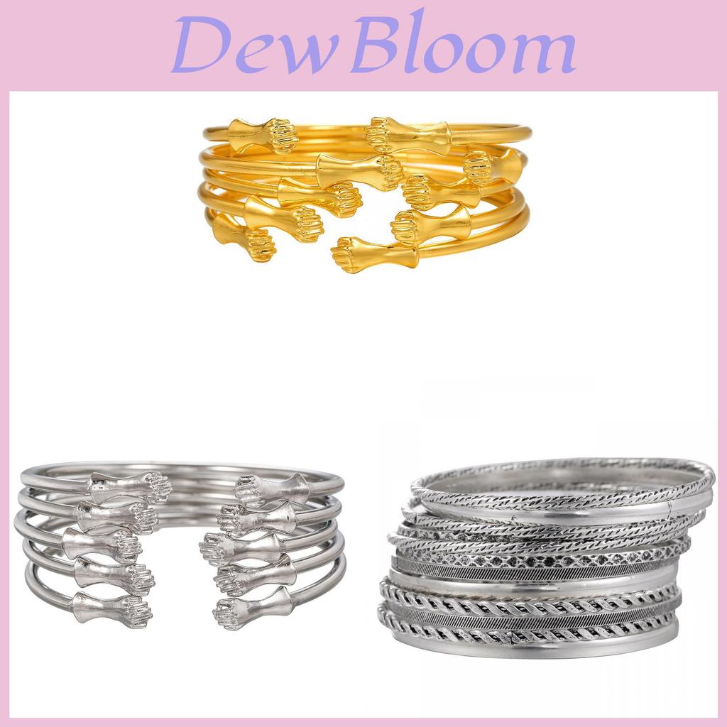 Punk Style Metal Cuff Bracelets For Women And Men With Geometric Design For Travel Gifts