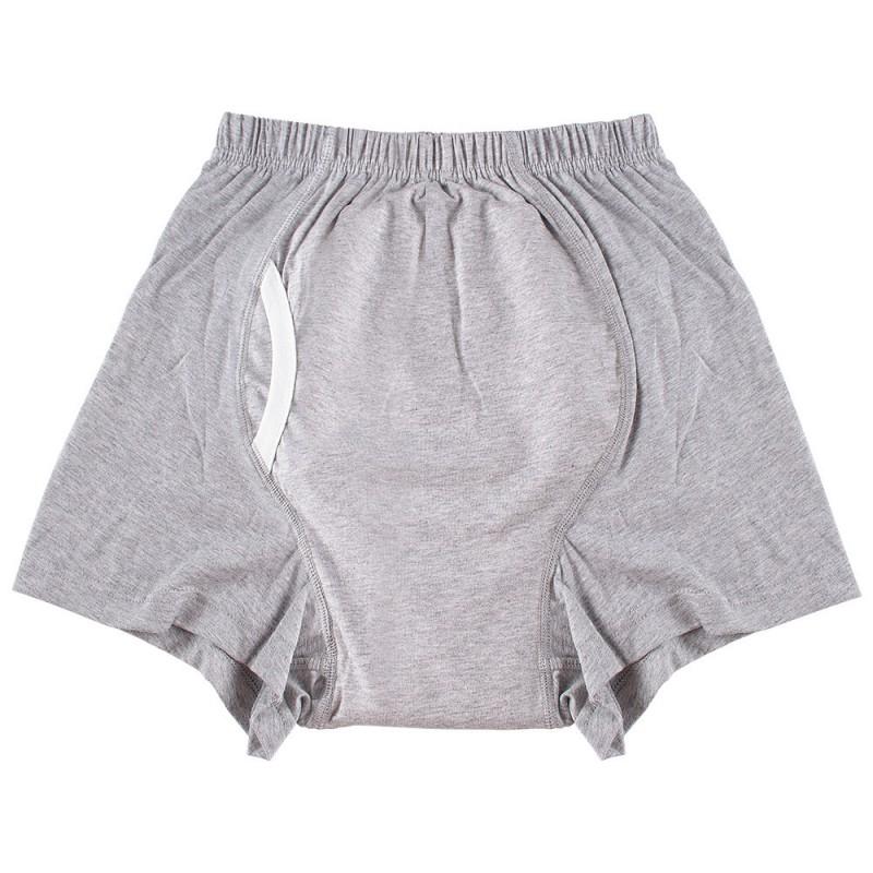 Reusable Adult Incontinence Pants Cotton Washable Absorbent Underwear Elderly Bedridden Patients Leak Proof