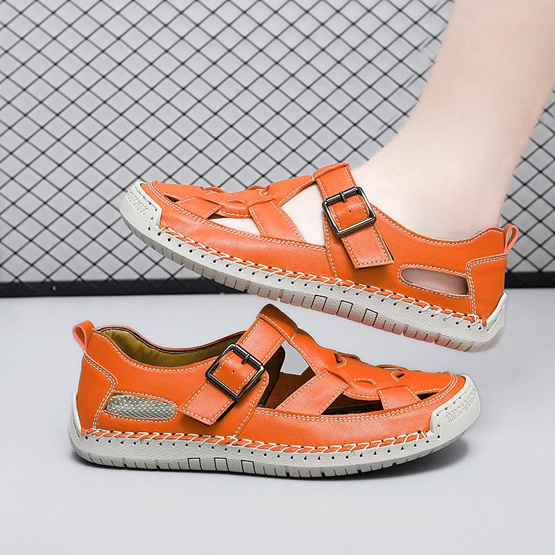 Women's Sandals Summer Essentials Hiking Shoes Black Beach Flat Shoes Casual Soft Roman Sandals for Girl Plus Size