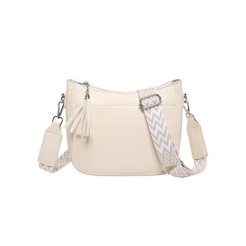 New trendy large-capacity commuter women's bags, fashionable and simple single shoulder messenger women's bags