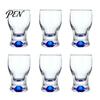 Entertaining And Hosting Barware Mini Snifter Glass with Ergonomic Weighted Base, Crystal Clear Tasting Mixed Drink Serving Cups Glasses, Comfortable