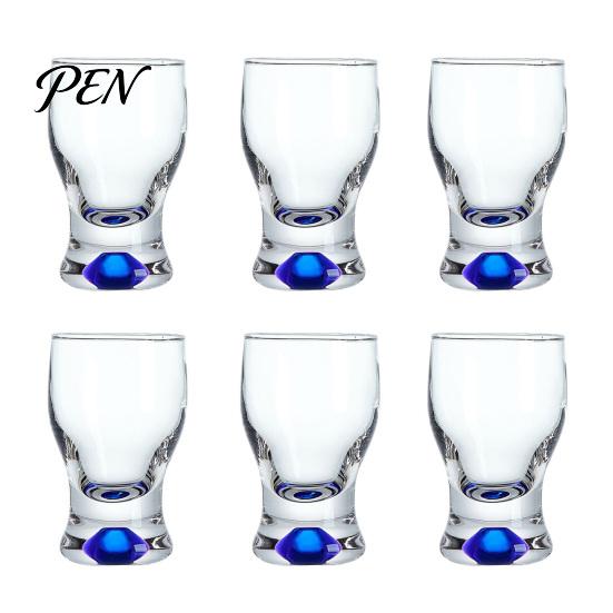 Entertaining And Hosting Barware Mini Snifter Glass with Ergonomic Weighted Base, Crystal Clear Tasting Mixed Drink Serving Cups Glasses, Comfortable