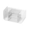 Multi Grid Stationery Storage Box Large Capacity Makeup Brush Holder Creative Pen Container  Office