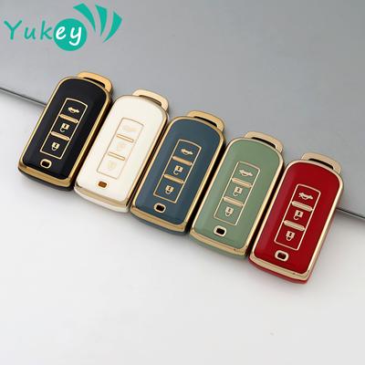 TPU Car Remote Key Case For Mitsubishi Outlander ASX LANCER Pajero Sport Eclipse Cross Key Cover Shell Fob Accessories