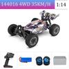 WLtoys144010 4WD Model with A Top Speed of 75 Km/h 1:14 Scale, High-speed Remote-controlled Off-road Drifting Racing Car for Boy