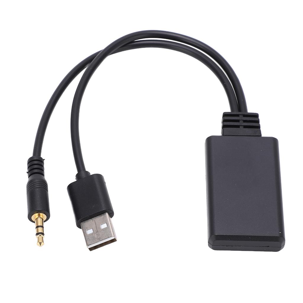 3.5mm Car Wireless Bluetooth Receiver Music Player AUX USB Adapter Universal for Auto Radio Stereo