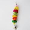 Bird Tearing Toy Blocks Rattan Balls Parrot Chewing for Conures Parakeets African Greys Finch Canary