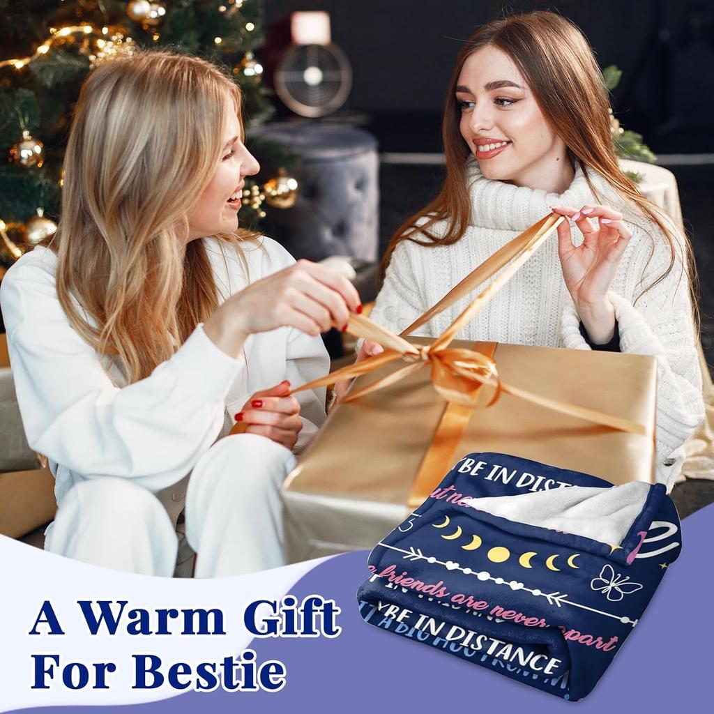 for Women Christmas, Bestie Gifts for Women Unique, Bestie Gifts for Girls Christmas, Birthday, Bestie Blanket, Best Friend Blanket, My Best Friend