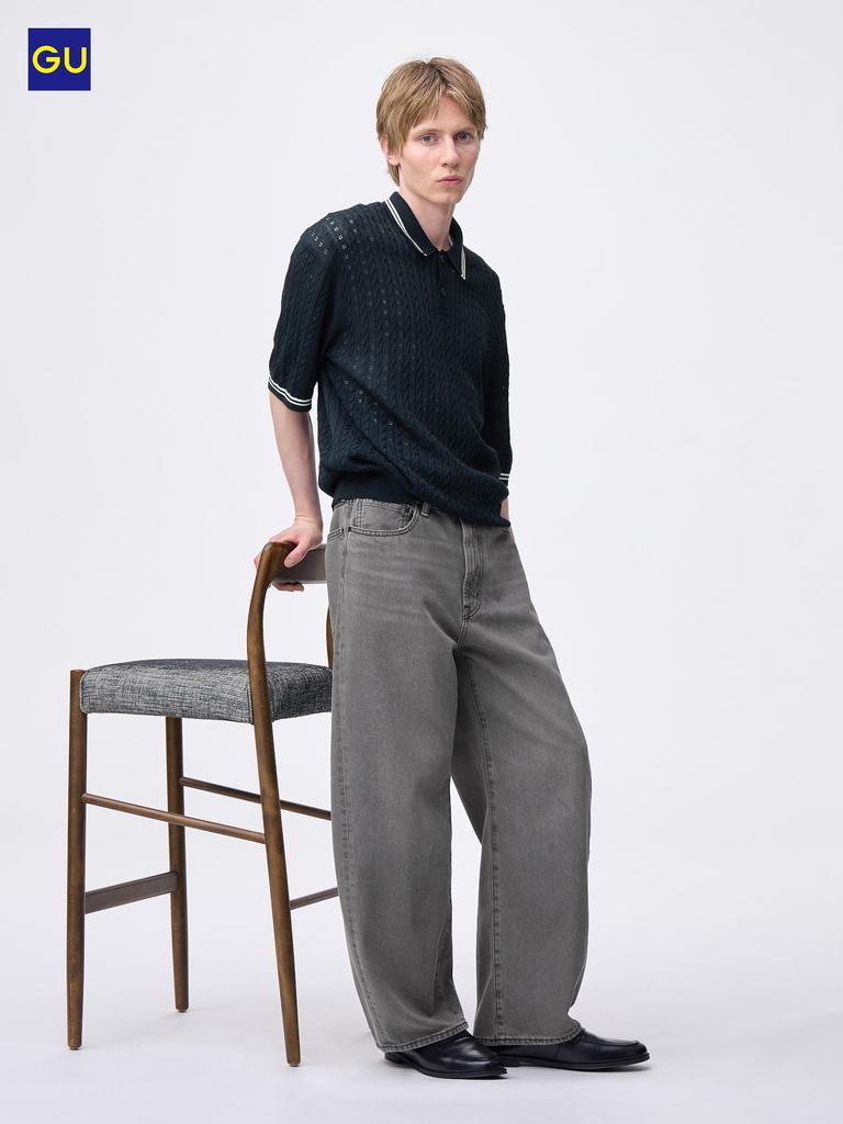 Uniqlo Gu Barrel Leg Jeans