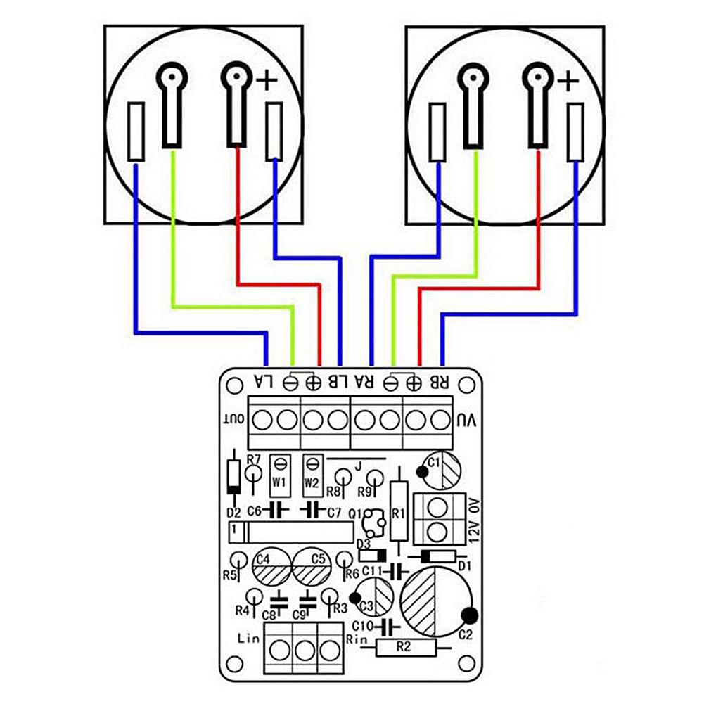 6V-12V Panel VU Meter Ciepłe podświetlenie Nagrywanie 500UA VU Meter Audio Level Amp