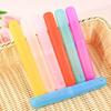 1/3/5PCS Travel Toothbrush Case, Portable Tooth Brush Cover Holder, Hygiene Protector for Outdoor, Bathroom, School & Dorm Use