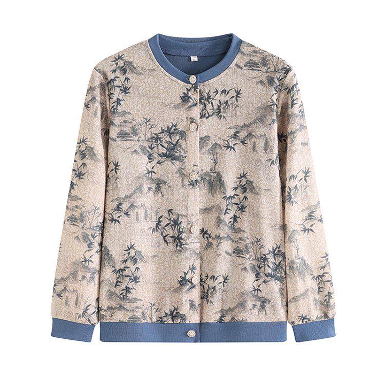 Women's Spring & Autumn Fashion: Loose Two-Piece Set with Round Neck Cardigan & Knitted Top