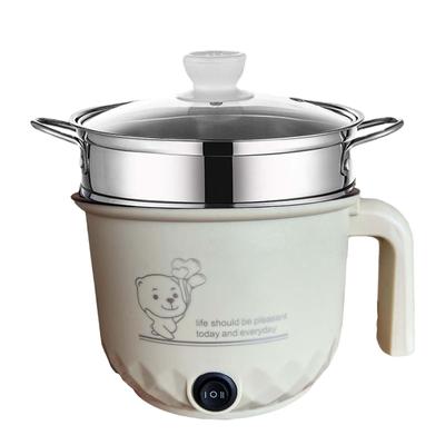 Pentola elettrica in acciaio inox, piccola pentola per riso, mini pentola per noodles, gnocchi di avena, pasta fritta