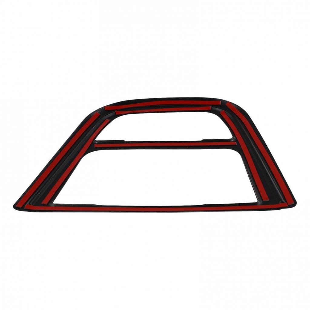 Carbon Fiber Color Console CD Button Frame Control Panel Cover Carbon Fiber