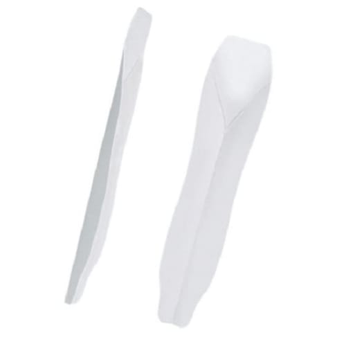 Paper Eco Spoons, 94mm, 100 Count, Small Bag, Made from Chlorine-free Bleached Eco-pulp