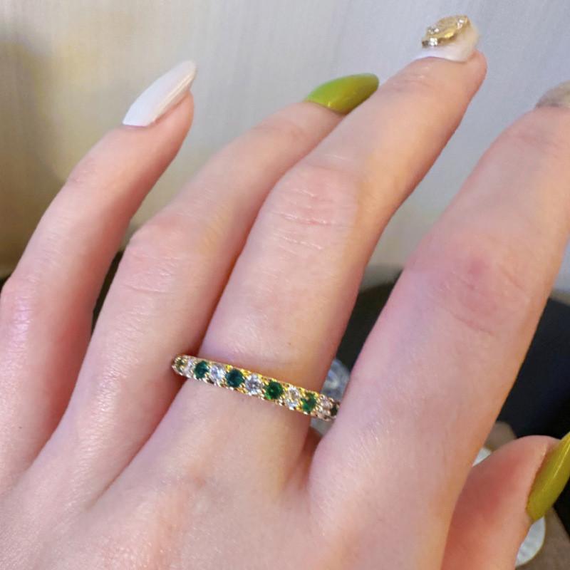 Olive Stunning Black Crystal Ring For Women Offering Adjustable Fit And Unique Geometric Design