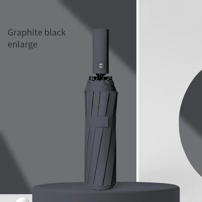 Большой 12-реберный прочный зонт — фото 13