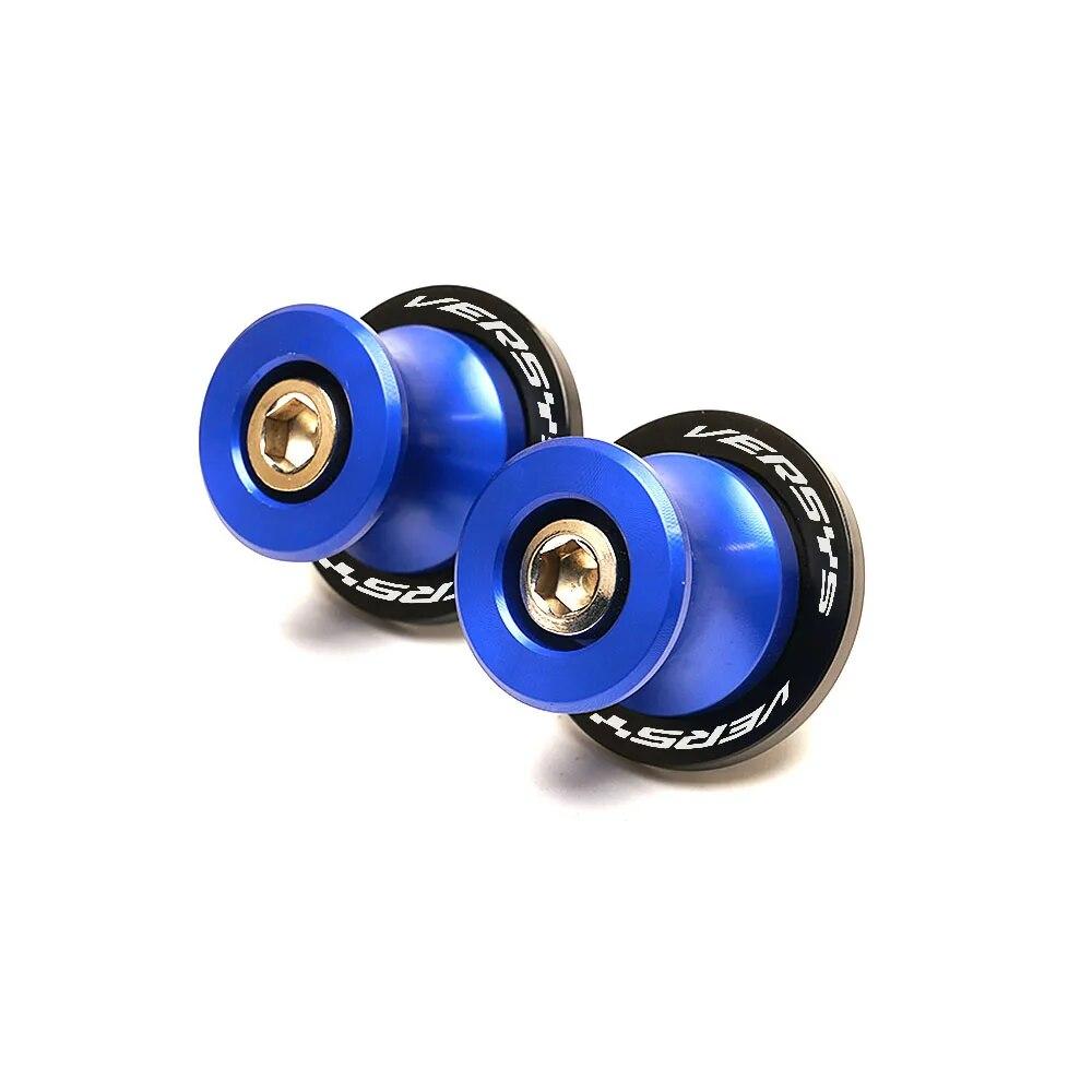 8MM Motorcycle High Quality CNC Swingarm Spool Sliders For Kawasaki Versys 650 1000 X300 2008 -