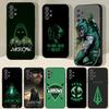 Étui de téléphone Super-héros Flèche Verte Pour Samsung Galaxy A54 A13 A52 A53 A73 A32 A51 A23 A22 A12 A14 A24 A40 A50 A21 A34 A70 Coque