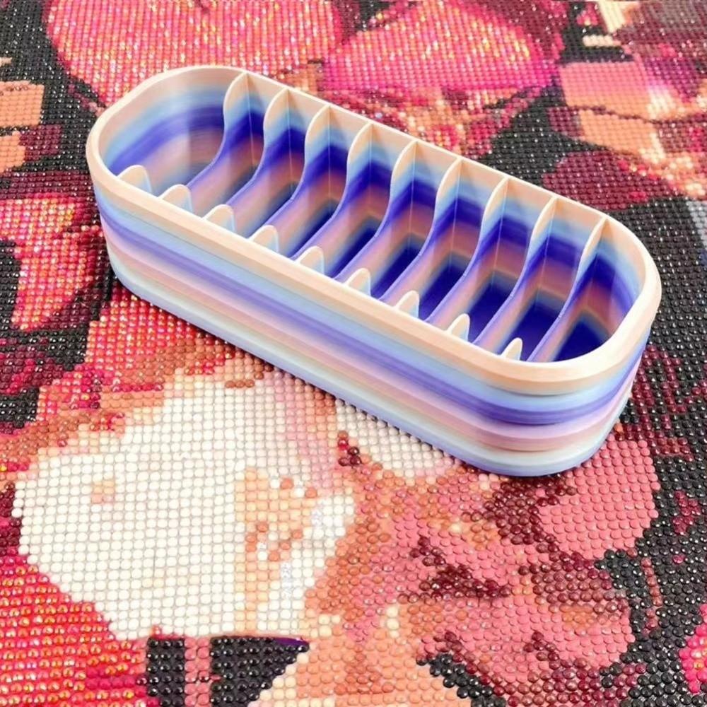 10 Grids Diamond Painting Drill Bag Storage Box Functional Space-Saving Diamond Painting Beads Tool Reusable Durable