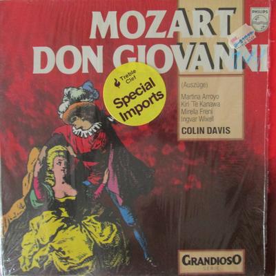 LP Record WOLFGANG AMADEUS MOZART SIR COLIN Don Giovanni Excerpts 6570097 Philips Netherland Classical Used