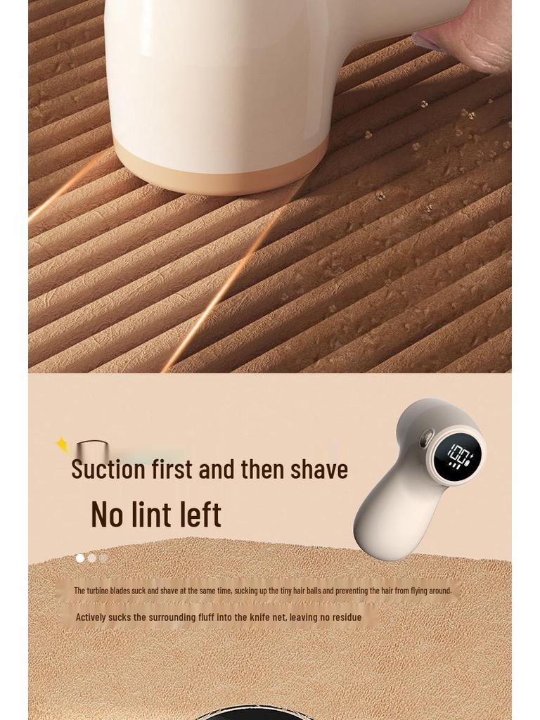 Portable Digital Lint Remover & Shaver with Rechargeable Battery