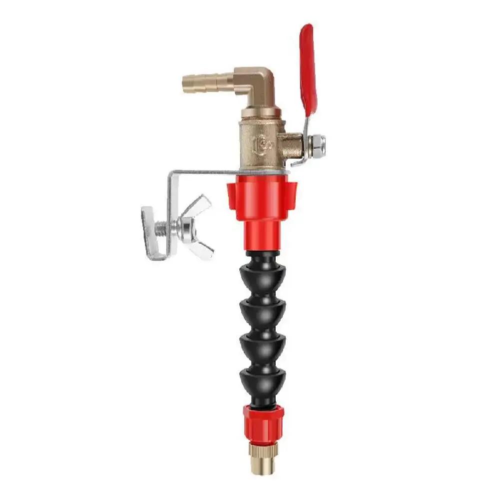 Система насадок для угловой шлифмашины Система подачи СОЖ Режущий станок Водяные компоненты Распылительная форсунка СОЖ Система сбора пыли Пылеподавление Пылезащита D0U3