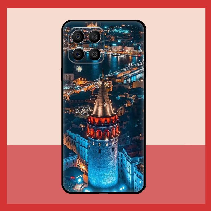 Turkey Istanbul Sceneary Building Case For Samsung Galaxy M11 M31 M14 M34 M54 M12 M32 M52 M15 M13 M06 M16 M36 M56 M53 M35 M55