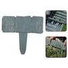 Plastic Fence Gardens, Foldable Small Fence for Landscaping, Suitable for Yards, Lawns, And Autumn Decorations,Outdoor Garden