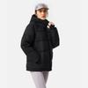 Li-Ning Serie Fitness Idrorepellente Tinta Unita Raglan Casual Versatile Resistente al Freddo con Cappuccio Cerniera Giacca Invernale in Piumino Donna Capispalla AYMU108-7