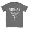 2026 Nirvana Rock Band Cotton Tshirt For Adult Beach Kurt Cobain Y2k Basic T Shirts Trendy Cool Tees Big Size Casual Tops