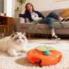 Pet Electric Cats Toy  Series Automatic Rotating Butterfly Track Play Disk Interactive Cats Toy