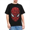 Men Women Spider Man Shirt Merch 100% Cotton T-shirt Clothing Novelty Tee Shirt Summer
