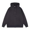 Custom Men's 330g Regular Fit Zip-Up Hoodie with Logo Print