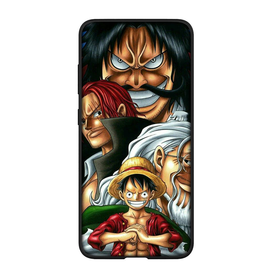 Phone Case for iPhone 17 15 16 Plus XR Redmi Note 14 12 11 13 Pro Max Huawei P30 P20 Lite Y9 OPPO A60 A40 A80 A18 A16 A54 Anime Luffy One Piece Cover
