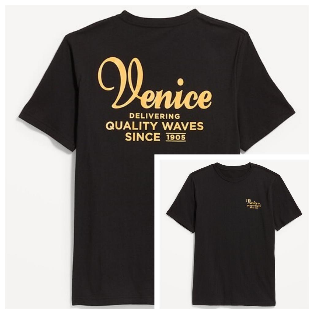 Y2k Einfaches Landschafts-Grafik-T-Shirt High-End Luxus Unisex-Stil Sowohl für Unisex als auch für Unisex