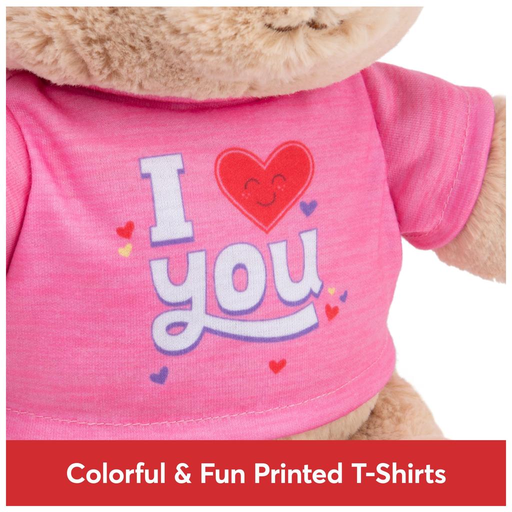 GUND LOVE Bear 6067890 "I YOU" T-shirt