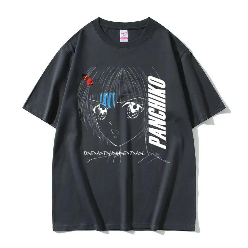 2026 Rock Band Panchiko DEATHMETAL Album Graphic Print Tshirt Men Women Vintage Casual T-shirts Male Oversized Tees Gothic Streetwear