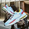 Running Shoes Men Lightweight Anti-slip Casual Sneakers Men Color-blocked Thick Sole Comfortable Soft Lace-up Sports Shoes Men