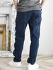 eternal cycle Stretch Denim Slim No Hemming Suitable for Adult Casual and Business Suitable for Men in Their and Comfortable Men's Jeans, Tapered,