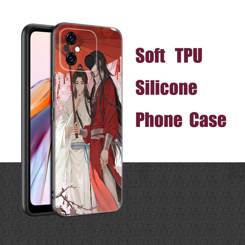 Heaven Official’s Blessing Black Phone Case For Xiaomi Redmi 7A 8A 9A 10A 11A 9C 10C 12C 13C 11 Prime A1 A2 + 12 4G Note 9T 12R