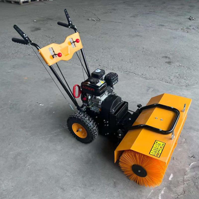 Ruito 6.5 HP Push Snow Sweeper & Ice Road Cleaner