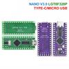 1-5PCS LGT8F328P LQFP32 MiniEVB TYPE-C MICRO USB Compatible HT42B534-1/CH340C Replace NANO V3.0 Controller Board For Arduino