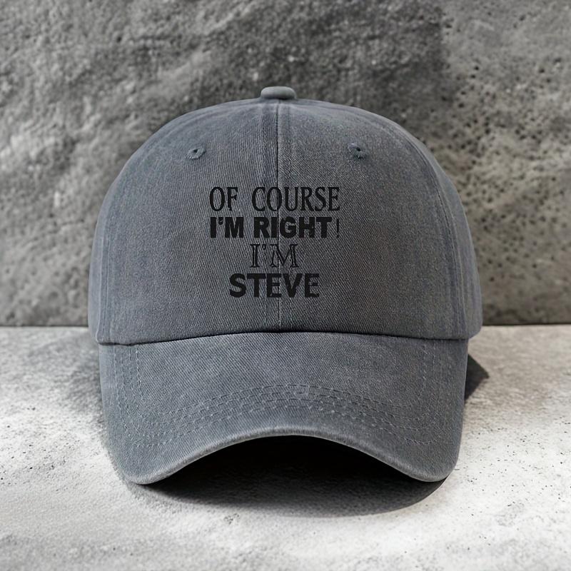 Woven fabric1pc Baseball Cap With Geometric Print Casual Sport cap for Men Outdoor Activities Fathers Day  Birthday Gifts